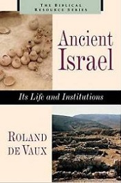 a book called "Ancient Israel Life and Institutions" with archaeological findings of oil lamps and the lower walls of insulas